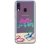 Tumundosmartphone Funda Gel Transparente Samsung Galaxy A40 Diseño Summer Personalizado