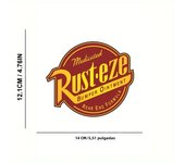 Rust-Eze Car Stickers For Laptop Water Bottle Car Truck Van SUV Motorcycle Vehicle Paint Window Wall Cup Toolbox Guitar Scooter