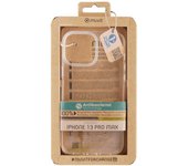 Muvit for change funda recycletek compatible con apple iphone 13 pro max antibacterias transparente