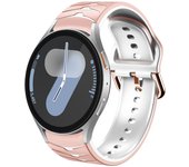 Correa de silicona para Samsung Galaxy Watch 7 / 6 / 5 / 4 / Amazfit GTS 4 / Garmin Vivoactive 5, Modelo Ondas Ancho 20mm