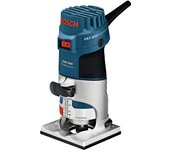 Bosch Professional GKF 600 - Fresadora de cantos con accesorios (600 W, 33.000 rpm, en maletín)