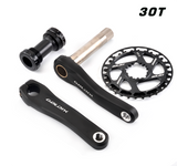 GOLDIX Children Bicycle Crankset 110mm/127mm/140mm/150mm/155mm/160mm Crank MTB Kid Crankset 28T-38T Chainring for Shimano SRAM