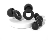 Loop Quiet Tapones para la reducción del Ruido-Protección auditory reutilizable de silicona, para dormir y combatir la sensibilidad Al Ruido-6 almohadillas