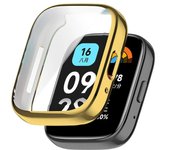 Soft Silicone Case Glass For Redmi Watch 3 Active 3 Lite Smart Watchband Screen Protector Cover for Xiaomi Redmi Watch 3 Active