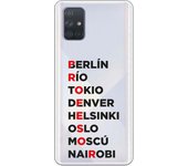 Funda compatible con Samsung Galaxy A71 - Profesor Rojo Clear