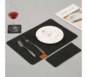 Juego De 6 Tapetes De Comida De Lana Resistant To Calor Fácil De Limpiar Antideslizante Lavable Tapete De Taza Para Mesa