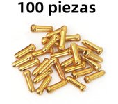 50/100pcs Bicycle Cable End Caps Aluminum Alloy Bike Brake Shifter Cable Tips Wire End Cap Multiple Colors Bike Line Core Caps
