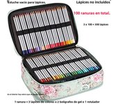 School Pencil Case Supplies 300 Slots Pencilcase Stationery Organizer Acsesories Large Capacity Pen Box Kit Aesthetic Bag Pouch