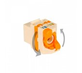 Televes Conector RJ45 UTP Cat 6A H Caja Plástica - Alta Velocidad