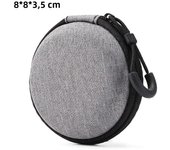 Mini Zipper Earphone Case EVA Storage Bag Pouch Carrying Bag For Airpod Earphone/Phone/Charging Cable Digital Accessories