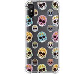 Tumundosmartphone Funda Silicona Antigolpes para Xiaomi Redmi 9A / 9AT diseño Catrina Dibujos