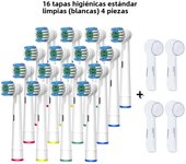 Compatible with Oral B Electric Toothbrush Replacement Brush Heads, Precision Clean Toothbrush Head Refills Fit for Oral B Pro