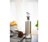 KONCO Stainless Steel Leak-Proof Soy Sauce Vinegar Oil  Cruet Storage Dispenser Seasoning storage Glass Bottle Kitchen Gadets
