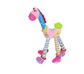 La muñeca jirafa creativa para niños se puede usar como muñeca colgante para cama de automóvil.