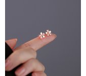 New Daisy Tulip Flowers Stud Earrings For Women Dropping Oil Hypoallergenic Earring Girls Pretty Korean Fashion Jewelry Gifts