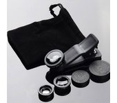 1 Set 3In1 Mobile Phone Fish Eye+Wide Angle+Macro Lightweight Camera Lens For Universal Cell Phone