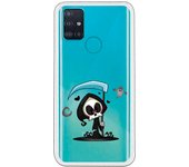 Funda compatible con Samsung Galaxy M51 - Criatura con guadana
