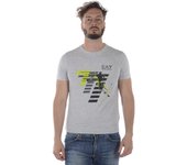 Emporio Armani EA7 Camiseta Algodón Hombre Gris 3 ZPT48PJM9Z 3904