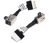 IMATICA LOS PALACIOS Conector de Carga Compatible para Dell Inspiron 14 / 15 450.0F903.0011 / 0WJXD9 - Repuesto Puerto de Carga - Longitud 5 Cm