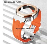 Gen4 Casioak Modification for G Shock GA2100 GAB2100 Mod Kit Stainless Steel Metal Case Bezel Frame Rubber Band Accessories