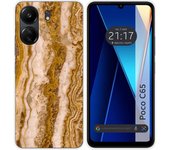 Funda Silicona para Xiaomi Poco C65 diseño Mármol 10 Dibujos