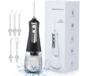 Herramientas de chorro de agua Dental escodientes de limpieza 300ML 5 toberas máquina de lavado de boca efloss