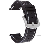 18 24 20mm 22mm Leather Strap for Samsung Galaxy Watch 7/6/5/4 40 44mm Vintage Bracelet for Xiaomi for Redmi Watch 3 Lite/Active