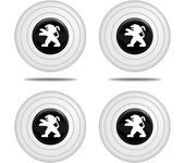 Car Shock Absorbing Mute Shock Noise Gaskets Bumper Protector For Peugeot 206 207 307 3008 2008 308 408 508 301 208