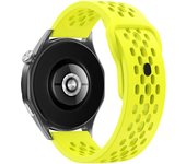 18mm 20mm 22mm hole Silicone Band for Samsung Galaxy Watch 6 5 4 for Huawei GT4 3 GT2 pro bracelet for Garmin Vivoactive 4 strap