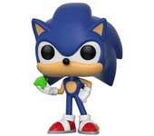 Sonic the hedgehog pop! games vinyl figura sonic (emerald) 9 cm