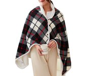 Electric Blanket Mink Velvet Wearable USB Heating Blanket Multifunctional Timer Function Heated Shawl Home Office Knee Warmer