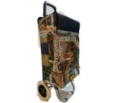 happy casa  Carrito de Compra Plegable Ligero Bolsa Termo 90x30x39cm , Resistente, Plegable, con 2 Ruedas Resistentes, para la Compra de Alimentos, Capacidad de Carga 40 Litros