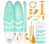 Tabla Paddle Surf Hinchable con Accesorios Premium - HUIIKE | Tabla Padel Surf Hinchable con Remo de Aluminio Inflador Leash | PadelSurf Stand Up Paddle Board Gran Estabilidad Resistencia | SUP Board