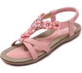 Sandalias Mujer Verano Planas Casual Chanclas Bohemio de Playa C modas Zapatos