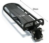 9KG Bicycle Luggage Carrier Bike Rack Aluminum Alloy Cargo Rear Rack Shelf Cycling Seatpost Bag Holder Stand MTB Install Tools 9