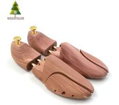 Men's and Women's Twin Tube Adjustable Red Cedar Shoe Tree Wood Shoe Tree