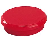 Dahle 95524 pack de 10 imanes para pizarra blanca - diametro de 24mm - color rojo
