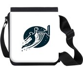 MERCHANDMANIA BANDOLERA PEQUEÑA logo baloncesto deporte balon jugadores bolso bandoleer