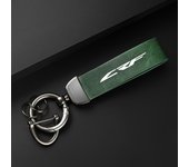 High-Grade leather Motorcycle Keychain Holder Keyring for Honda CRF250R CRF450R CRF 2007-2023 accessories