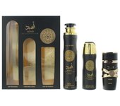 Pack Regalo Lattafa ASAD para Hombres (Lattafa Asad Eau de Parfum 100 Ml + Body Splash Lattafa Asad 250 Ml + Ambientador Lattafa Asad 200 Ml)    ***NOVEDAD***