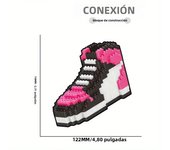 Mini Basketball Shoes Building Block Sneakers Model Bricks Toys DIY Assembly Toys Gifts For Boys Kids Backpack Bag Pendant Gifts