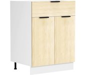Mueble de cocina ancho 60 cm mueble bajo cajón cocina muebles de cocina Fasola Mueble de cocina ancho 60 cm mueble bajo cajón cocina muebles de cocina Fasola