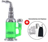 Portable Microfilter Water Smoke Pipe Recirculating Popular Cigarette filter Washable detachable Hookah Shisha Pipe Smoking Tool