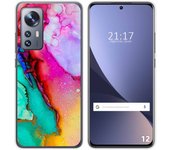 Funda Silicona para Xiaomi 12 / 12X 5G diseño Mármol 15 Dibujos