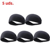 10-1PCS Sports Sweatband Breathable Sweat Absorbent Headband Soft Smooth Outdoor Sport Yoga Headband Hair Head Band