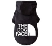 The Dog Face, Dog Hoodies Wind Coat Warm for Small Large Dogs Jacket Sweatshirt French Bulldog Jacket Clothing