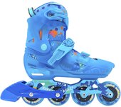 Patines en Línea Flying Eagle S8 Azul para Niños Extensibles con Guía de Aluminio y Botín Extraíble