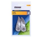 STOCKER Hojas para Tijera 2 pzs En Blister, Compatible Ref. 79001 - 79002 - STOCKER - 79036 Hoja para tijera ref. 79001 - 79002 Herramientas Manuales Tijeras Profesionales