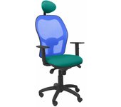 Silla de Oficina con Cabecero Jorquera  Piqueras y Crespo BALI39C Turquesa
