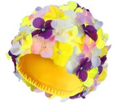 Moda gorro de natación pétalos moda gorro de natación pétalos retro gorro de natación floral gorro de natación